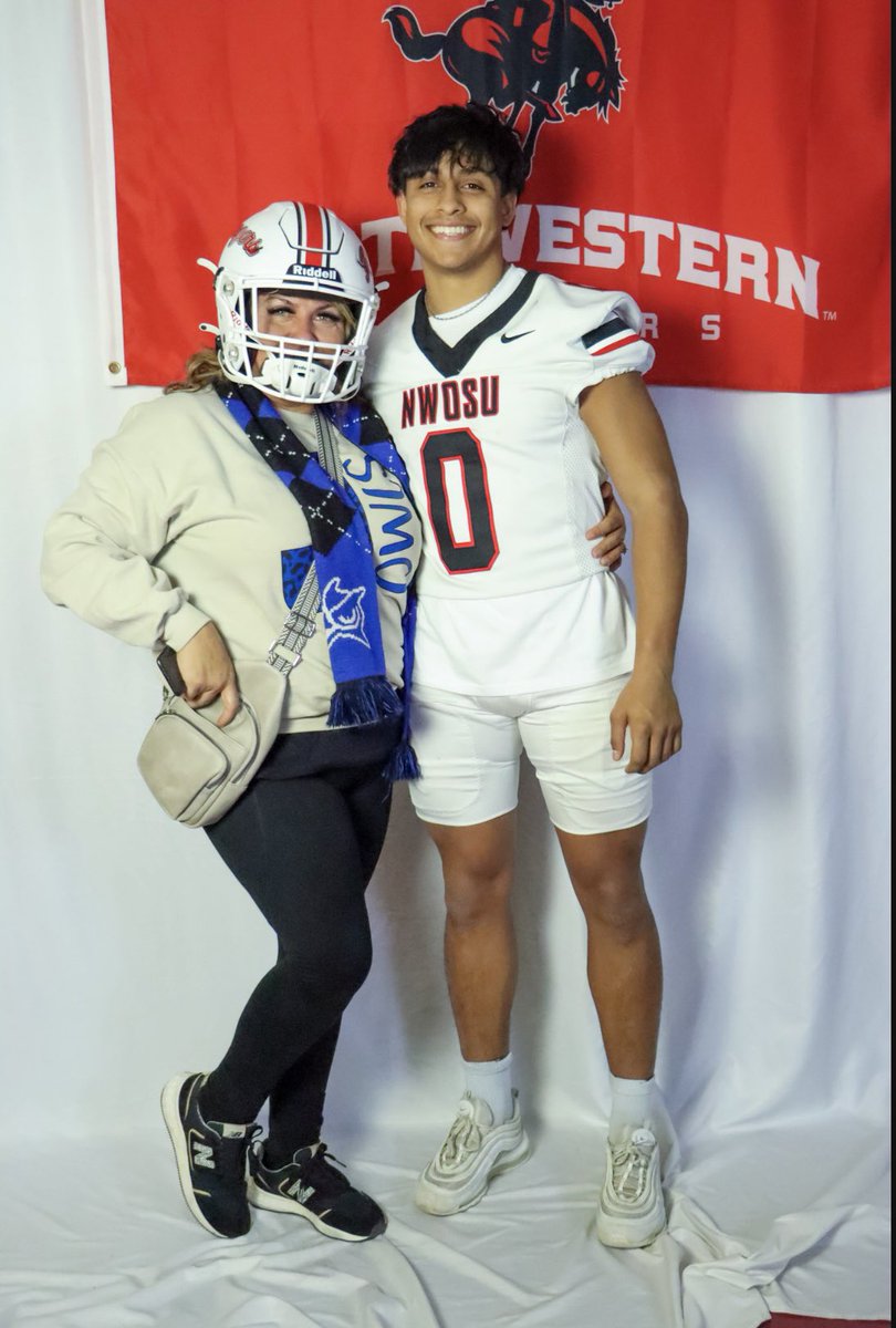 Official visit. <a href="/nwosufootball/">Ranger Football</a> Couldn’t be anymore blessed with this opportunity thank you <a href="/Coach_J_Medrano/">Jason Medrano</a> and <a href="/CoachDBenway/">Dax Benway</a>  <a href="/DannyDeArman1/">Danny DeArman</a> <a href="/JRRecruiting/">Javier Rodriguez</a>