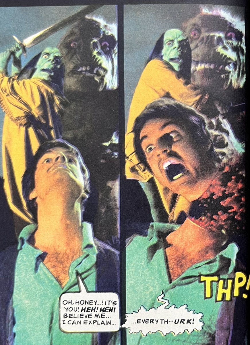 PowerCosmic13_'s tweet photo. The Ogre (1978), written by #JanStrnad with art by #RichardCorben. Corben made models and then photographed them to create a unique look for the story. It’s pretty amazing. https://t.co/nexGist6tf