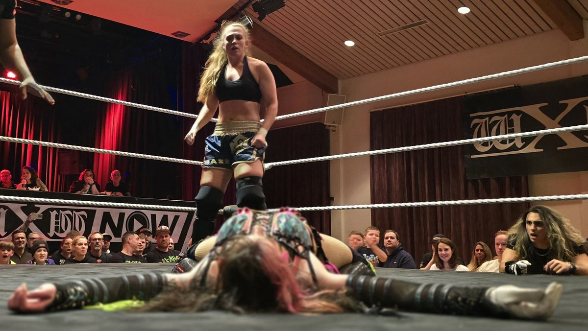 wXw Germany (@wxwgermany) on Twitter photo Auch HighPerformer Ltd. ist in Mendig... und <a href="/wtchbtch_/">Baby Allison | ベイビー・アリソン</a> ist siegreich gegen <a href="/StephMWrestling/">Stephanie Maze</a>.
#WeLoveWrestling Auch HighPerformer Ltd. ist in Mendig... und <a href="/wtchbtch_/">Baby Allison | ベイビー・アリソン</a> ist siegreich gegen <a href="/StephMWrestling/">Stephanie Maze</a>.
#WeLoveWrestling