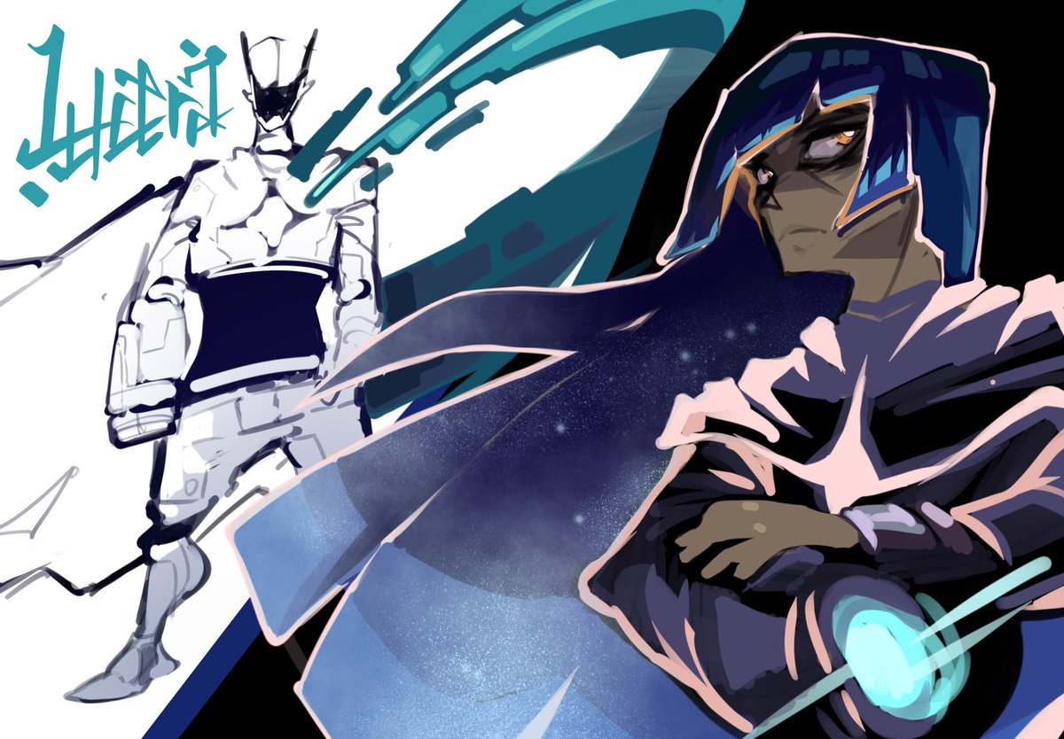 VincentAnima's tweet image. LUCERA sketch new oc