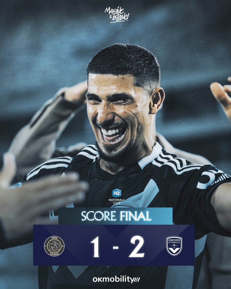 girondins's tweet photo. 90' • C'est TER-MI-NÉ 🔥

Menés dès la 3ème minute, les Girondins ont fait preuve de caractère pour venir décrocher une troisième victoire d'affilée grâce à Merdji et Ikia Dimi. 👏

1-2 #SPFCFCGB https://t.co/pMInTAENZy