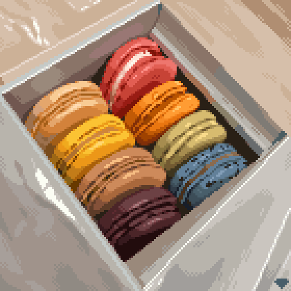mirrutatep's tweet photo. Macarons

Which one would you reach for first?

#pixelart https://t.co/hpcp4CvkBc