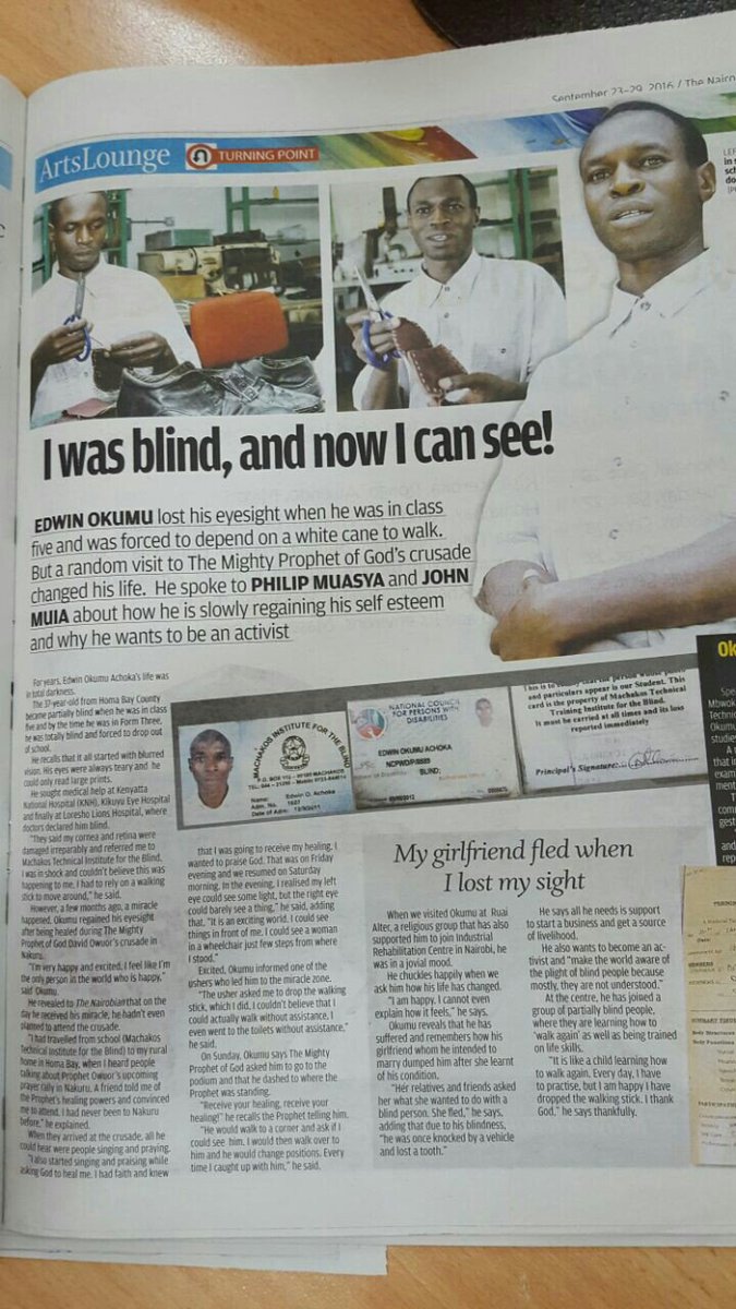 PicotyChelangat's tweet photo. When the devil and his followers make you doubt verified healing, read the bible.
Under whose authority are the blind, cripples, deaf, etc restored? #BlessedSundayService https://t.co/iFlmYxDHvN