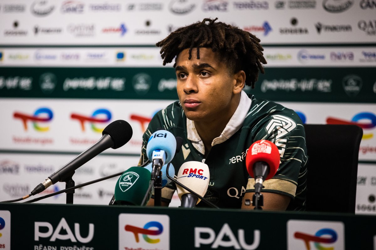 SectionPaloise's tweet photo. 𝐓𝐡𝐞́𝐨 𝐀𝐭𝐭𝐢𝐬𝐬𝐨𝐠𝐛𝐞

🎙️ « Le plus important dans ce championnat, c’est de ramener des points, et ce soir, on en prend 4, donc c’est une bonne opération. On a été dominés en première mi-temps, mais on a montré un autre visage en deuxième mi-temps. On a su montrer du caractère devant nos supporters. On écoute les tribunes du Hameau et ça nous donne un supplément d’âme. »

#SPASM #TOP14 #HonhaSection