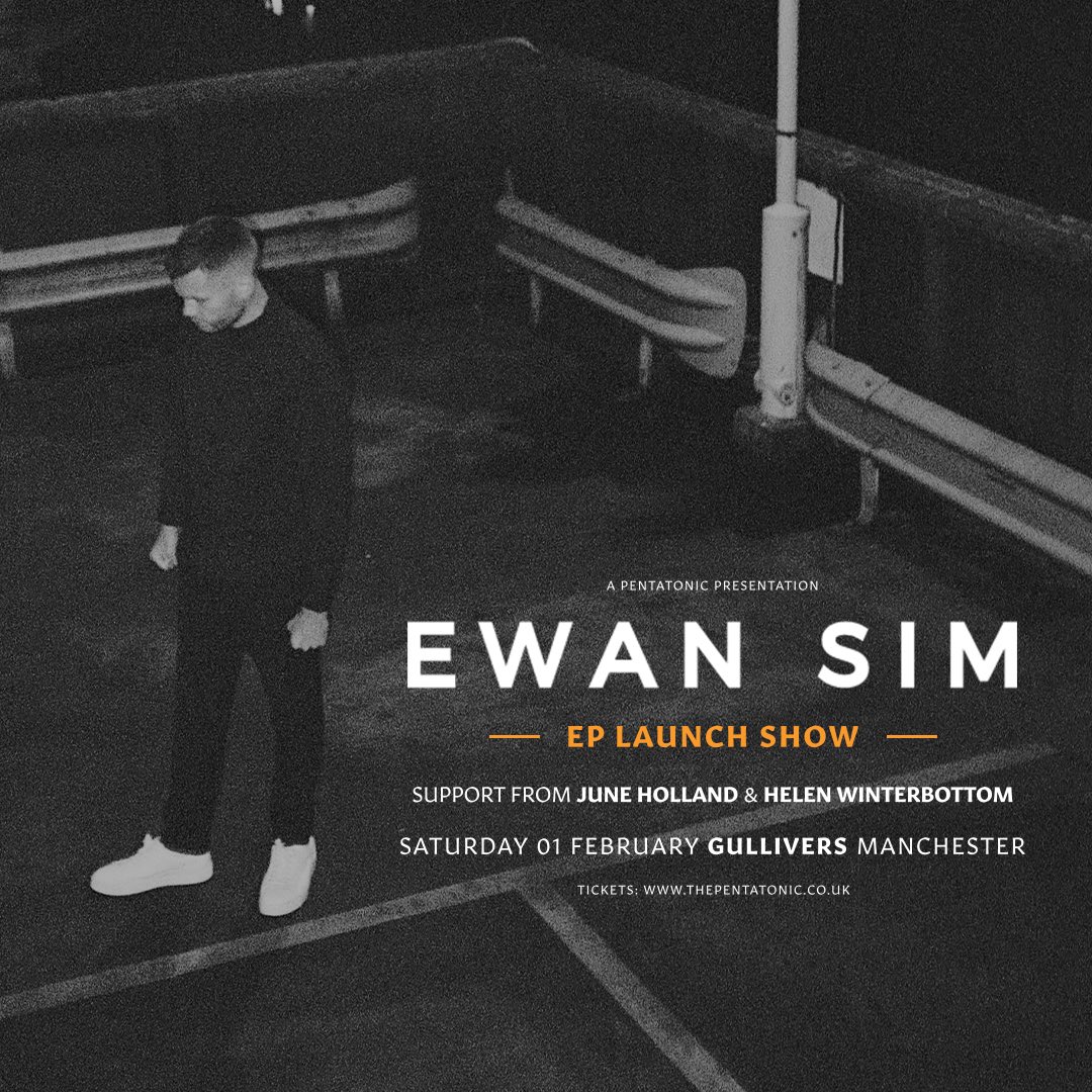 EWAN SIM (@ewansim_) on Twitter photo Such a class day yesterday on <a href="/BBCRadioManc/">BBC Manchester</a> with <a href="/RadioJoeM/">lovely joe</a>
1 week tonight is my EP launch headline show <a href="/gulliverspub/">Gullivers</a> Sat 1st Feb
Be great to see you there!
Tickets - fatsoma.com/e/wbo041rl/la/… Such a class day yesterday on <a href="/BBCRadioManc/">BBC Manchester</a> with <a href="/RadioJoeM/">lovely joe</a>
1 week tonight is my EP launch headline show <a href="/gulliverspub/">Gullivers</a> Sat 1st Feb
Be great to see you there!
Tickets - fatsoma.com/e/wbo041rl/la/…