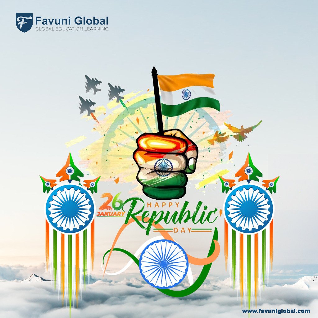 Wayfinderer's tweet image. Let’s celebrate the rich heritage of India. Wishing you a day filled with pride, patriotism, and joy.
favuniglobal.com
#Favuniglobal #HappyRepublicDay2025
#Indian #diversity #colour #Tricolor #Patriotism #NationFirst #swarnimbharat #jaihind #Jaibharat