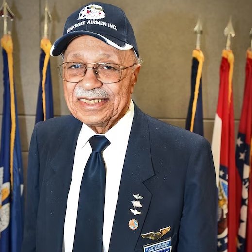 This is 2nd Lieutenant Oscar Wilkerson, the last surviving Tuskegee Airman who died in 2023.

Donald Trump just ordered the Air Force to remove all mention of Tuskegee Airmen from training videos in a huge sign of disrespect to over 1,000 pilots who fought for our nation.