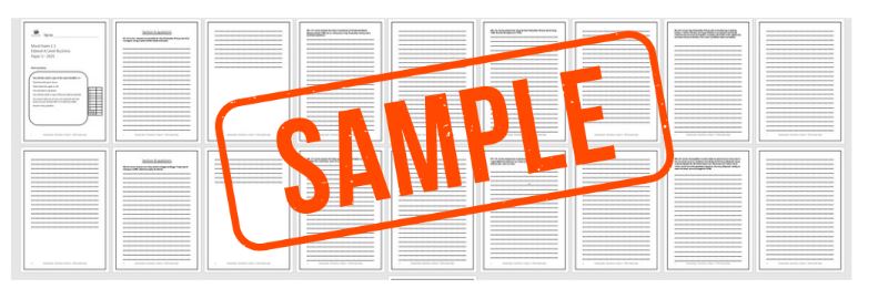 revisionstation's tweet photo. https://t.co/2C4dAOqivF Our #paper3 teaching resource pack is on final checks. It will contain two brand new paper 3 mocks, two source booklets AND two comprehensive answer booklets that you can use to go through the exams with your students. Great way to kick start lessons about essay technique and application of theory to the case study. Still time to pick up a copy at the early bird price. Out to customers on the 31st Jan. #businessteacher #edubus #busedu #bused