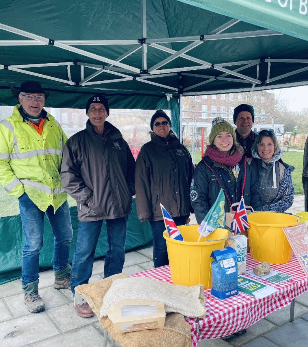 Huge thanks to Hannah Buisman and Liz and Marinus for arranging the stand for the Day of Unity today at Welwyn Garden City. We had a very supportive and positive response from members of the public #StopTheFamilyFarmTax