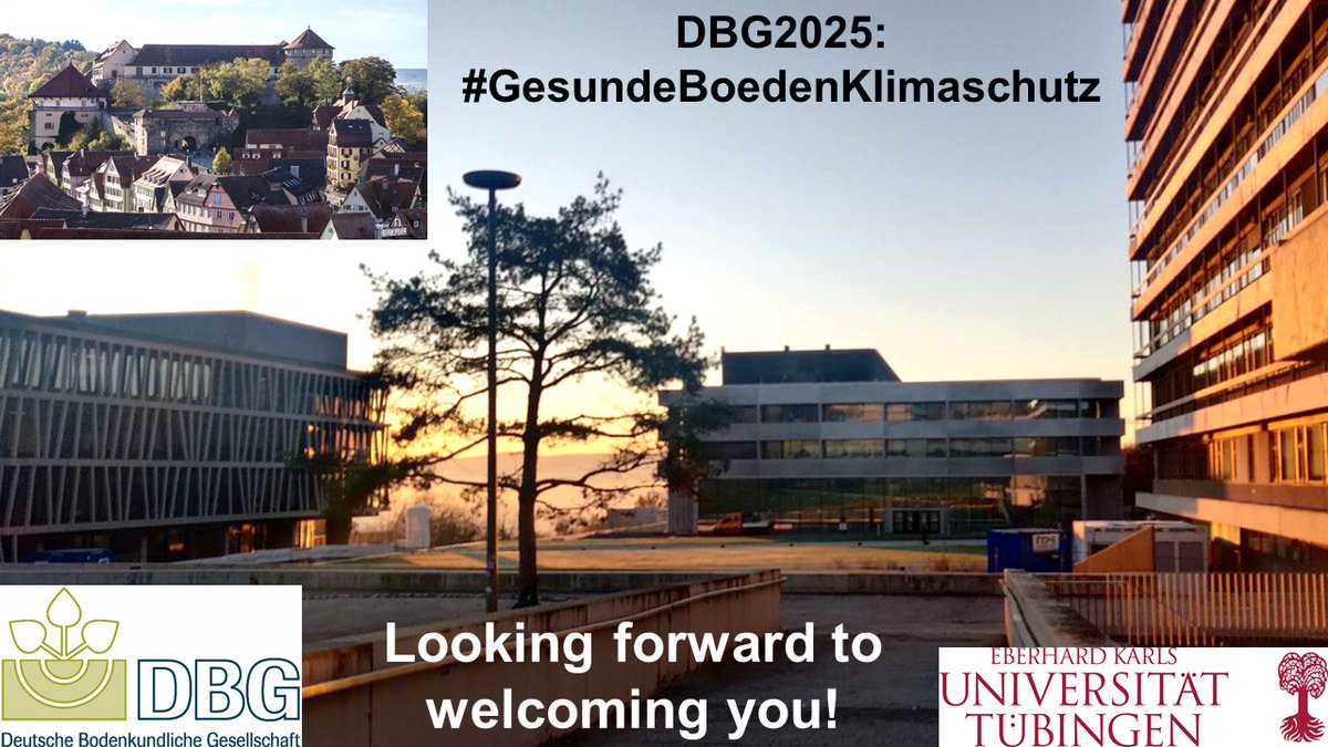 #DBG2025: Deadline extended to 2nd Feb: An inspiring conference program accross soil science &amp; beyond awaits you: tinyurl.com/ycxy5k7k. Apply for membership (tinyurl.com/bb48xwev) &amp; submit your abstract (tinyurl.com/4aazzhud). We look forward to welcoming you in Tübingen