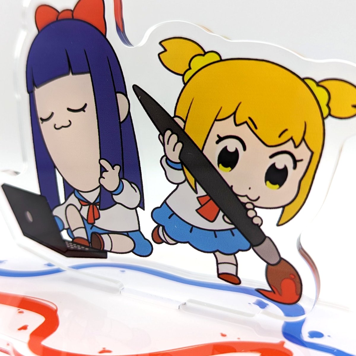 TrashTank's tweet photo. Two gremlins are here and ready to remind you to MAKE COOL SH*T! Remind yourself to keep creating the things you love with this 7cm tall standee featuring #Pipimi and #Popuko from #PopTeamEpic https://t.co/Zo2RE0T0IL