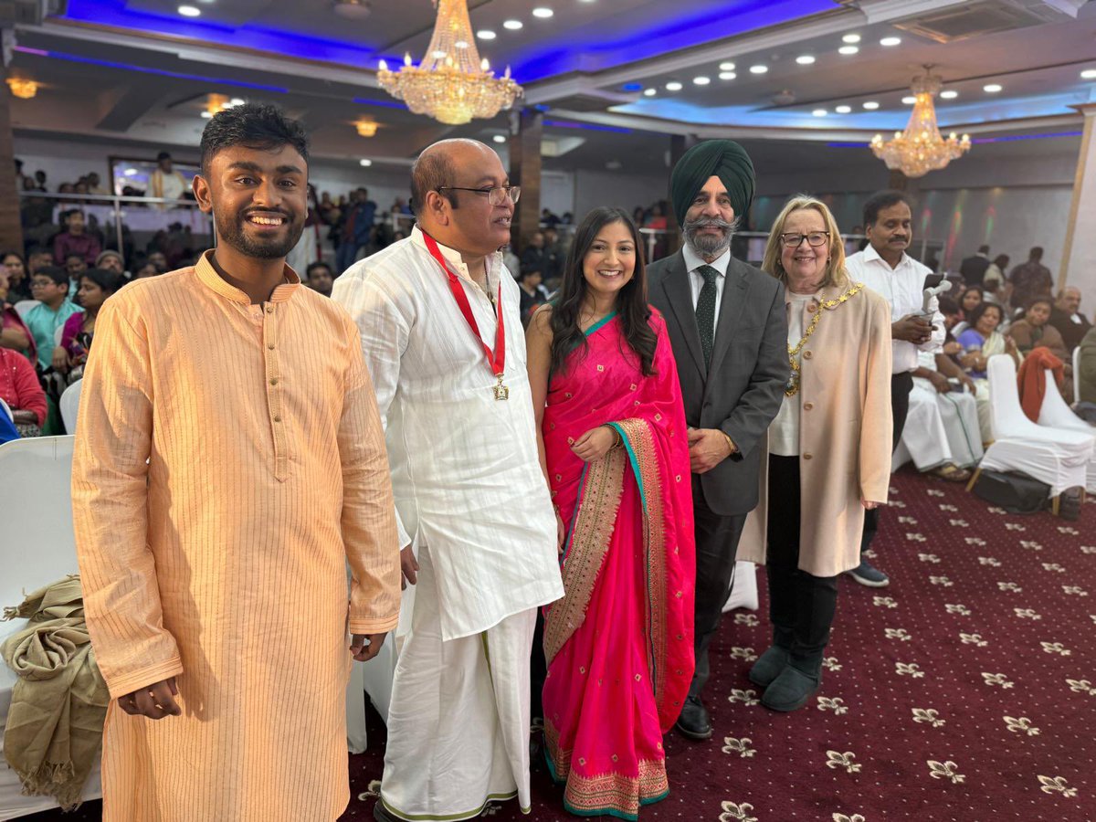 Grateful to be a part of the celebrations for #TamilHeritageMonth &amp; Thai Pongal Vizaha 2025.

It was a wonderful afternoon, full of delicious food &amp; excellent performances.
Thank you to the East London Tamil Community for organising such a  special event.