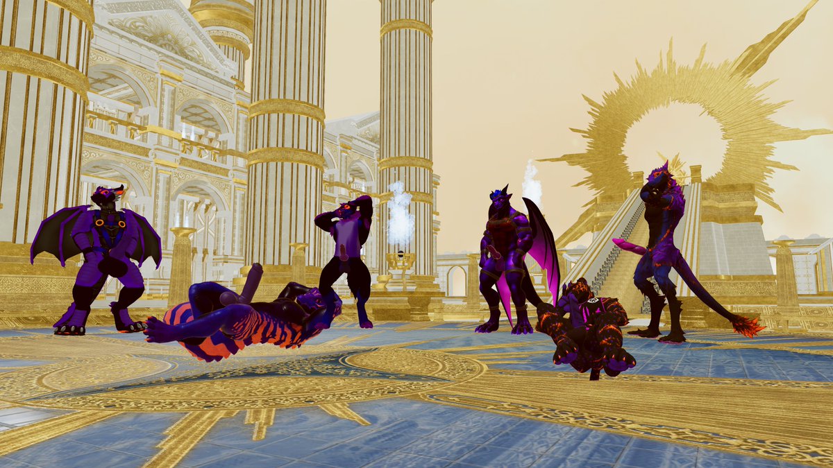 You stumble into The crown of the Horny Furries (EX)
What do you do?~