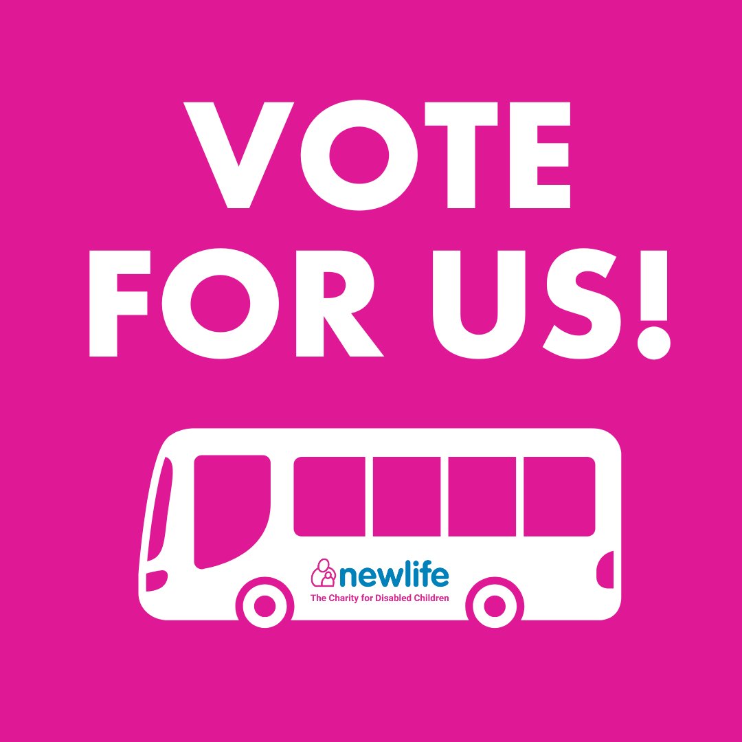 We need you! 🫵
Please take 2 minutes to vote for Newlife in the Oxford Brand the Bus Competition! 🙏

The winning organisation will receive a £100,000 Prize package to help increase their impact and raise awareness! 🤩💙

Vote here👉 oxfordbus.co.uk/vote-now
Entries close 1/03/25