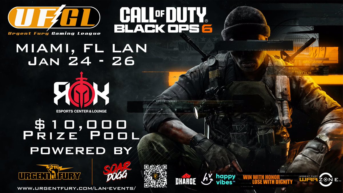 Cup Streaming is live twitch.tv/urgentfury We have posted the <a href="/ROKesports/">ROK Esports Center</a> UFGL Bracket play.toornament.com/en_US/tourname…… starting around 4p est  

Our first match on stream will be <a href="/UrNmGaming/">𝐔𝐧𝐫𝐞𝐚𝐥 𝐍𝐢𝐠𝐡𝐭𝐦𝐚𝐫𝐞</a> vs 
<a href="/VariantCod/">Variant Esports</a> 

Sponsored by <a href="/Happyvibesllc/">Happy Vibes</a> &amp; <a href="/chocolatecharge/">Charge 🦏</a>

Come by the Desk and get