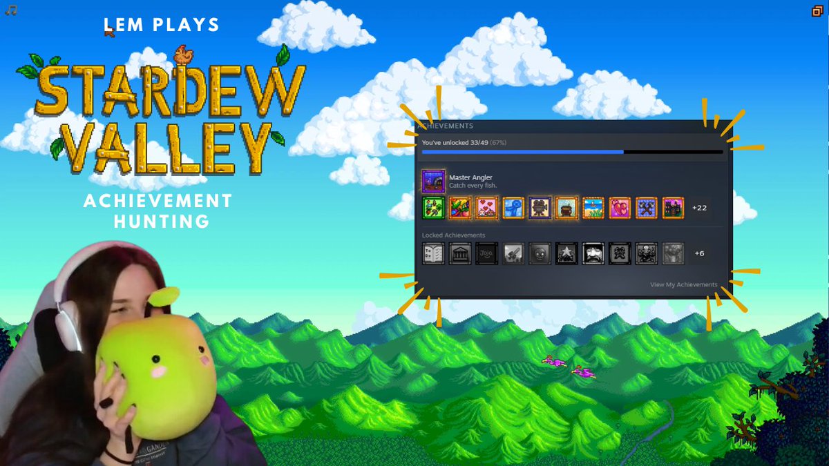 ParagonLem's tweet photo. 🔴LIVE🔴 I am doing more work trying to 100% Stardew - with lots of yapping in the background!

Link in bio if you want to hang out! ❤ https://t.co/cyCUzCHT8G
