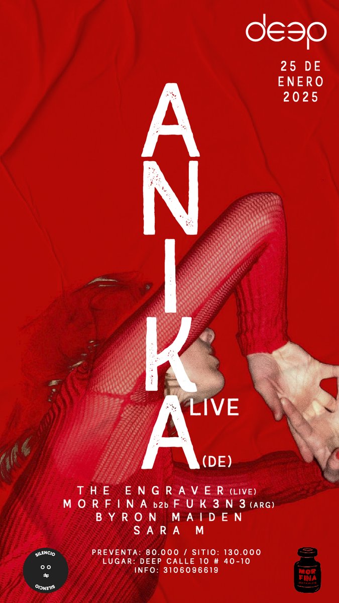 santiagocancion's tweet image. Nacida en Inglaterra,  la multifacética artista Anika ofrecerá una única fecha en concierto en Colombia y será hoy  sábado 25 de enero en Medellín. #TripHop #Electro #DarkPopElectro

Información y entradas en eventicks.live