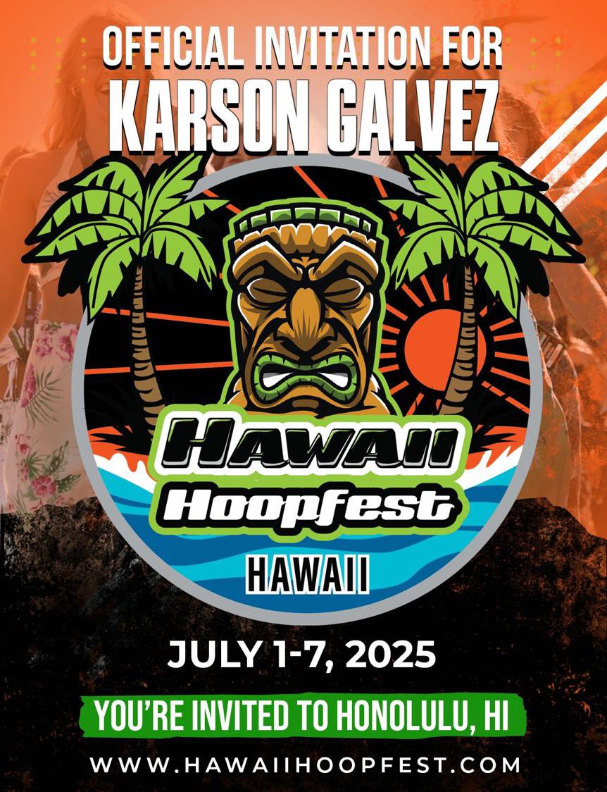 GalvezKarson's tweet image. Thank you @HawaiiHoopfest for the invitation.
