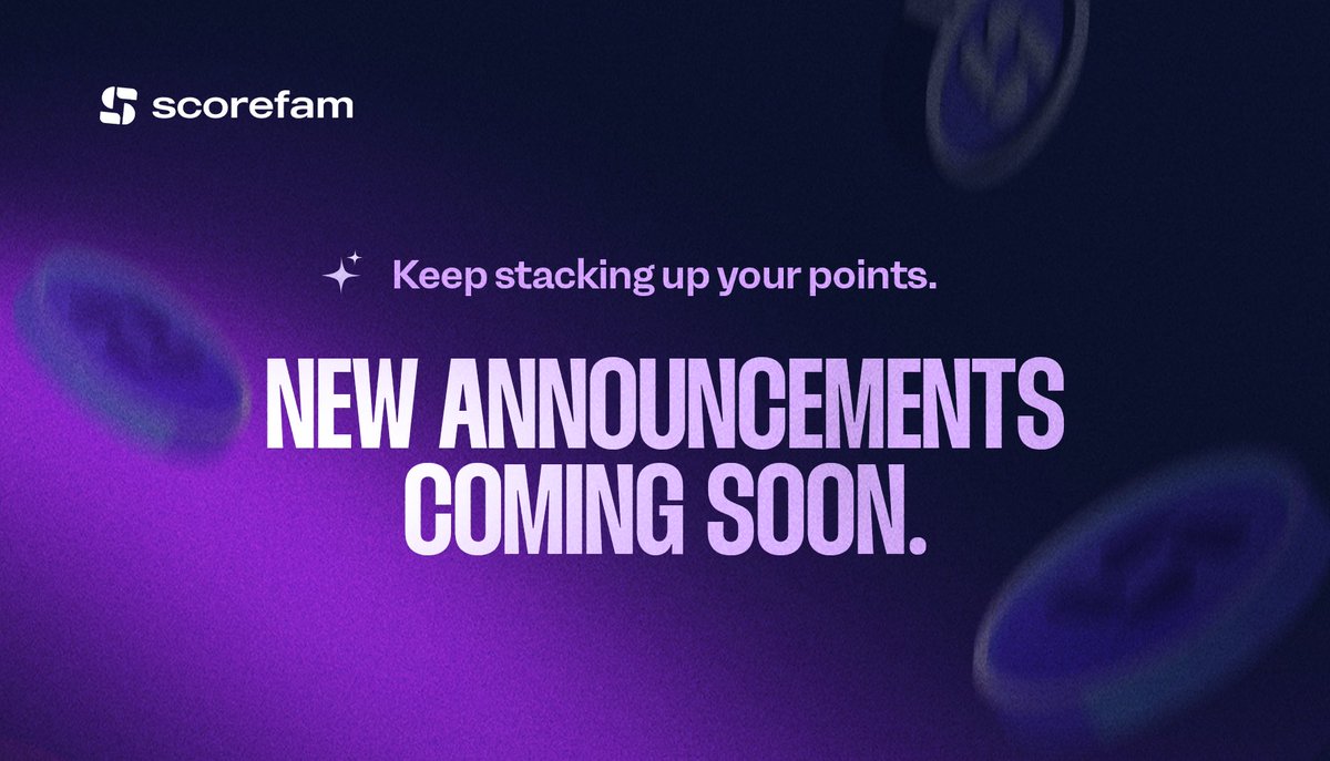 You got early skin in the game, don’t slow down .🚀

We’re improving the game, forging multichain partnerships with  new reward integrations and campaigns coming in a little bit..

As a current player, we’re prioritizing you.💙

Stay active, keep winning &amp; stacking up those