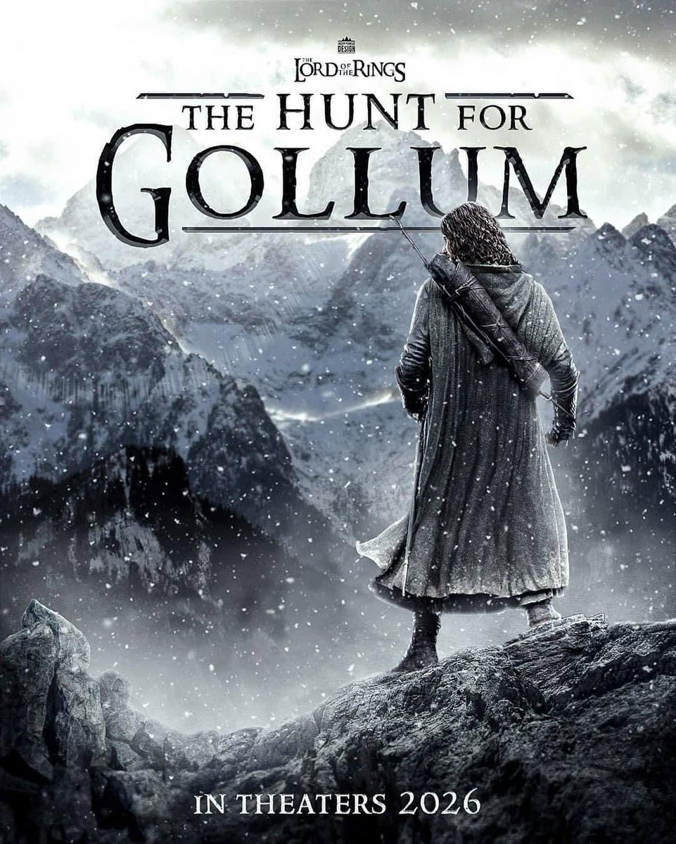 El año que viene se estrena la nueva película de El Señor de los Anillos: La Cacería de Gollum y no puedo esperar para ir al cine a verla!!!!!🔥