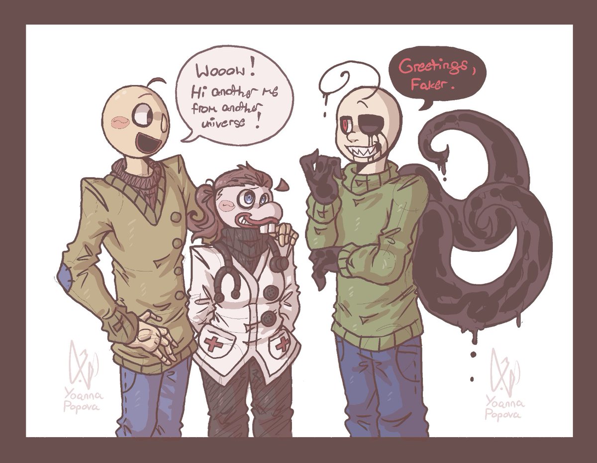 I always wonder what Baldi thinks of his alternate universe