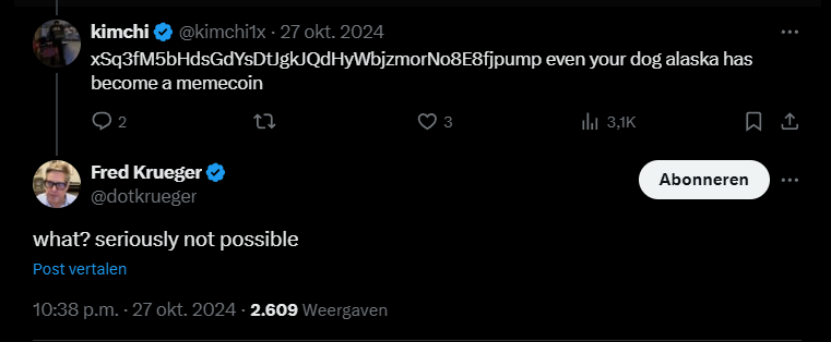 BartApesCrypto's tweet photo. The 2 #stupidcoin betas are:
#MEMEMAXI
CA: Cc4sinjiaruP69C7Eotftsu2AjFHAaKZyGtpaLbApump
$ALASKA
CA: xSq3fM5bHdsGdYsDtJgkJQdHyWbjzmorNo8E8fjpump https://t.co/JEm7dtWQCA