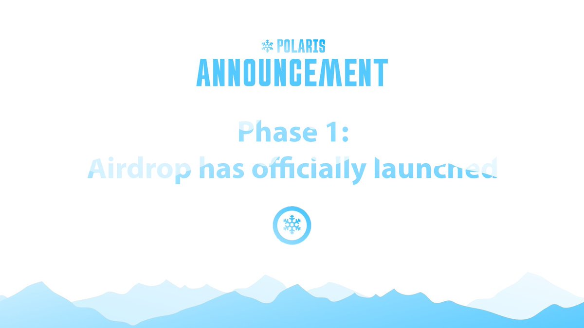 $polar has officially surpassed 10,000 holders - a major milestone for our community. ❄️

To celebrate, we're distributing $polar in an exclusive airdrop.

Allocation will be calculated based on your on-chain activity. Thank you for your continued support as we reach new heights