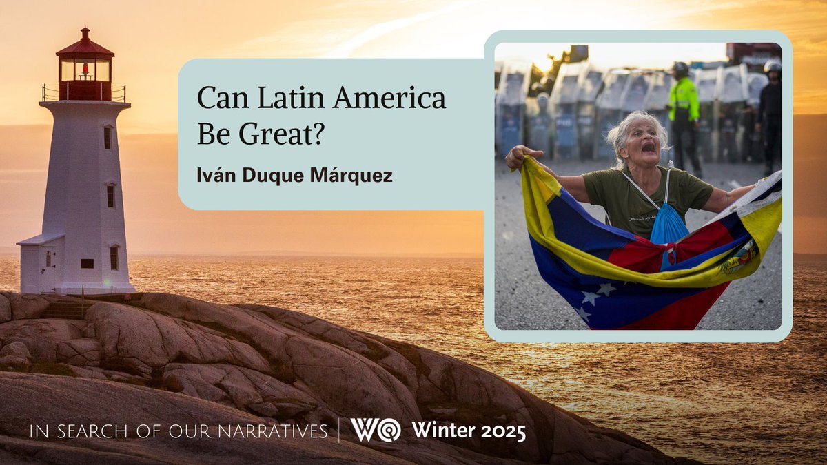 Fmr Colombian President <a href="/IvanDuque/">Iván Duque 🇨🇴</a> says focusing on the Americas as a region will give the new US administration an opportunity to leave a lasting legacy of prosperity and freedom.  

Read his strategy in In Search of Our Narratives 

#GuidingNarratives 
buff.ly/3E9Y98J