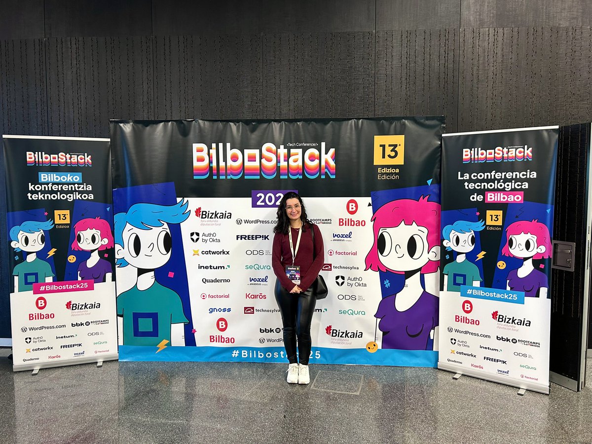 ElenaPandino's tweet image. Cerrando mi primera edición de la Bilbo 🥇 #BilboStack25