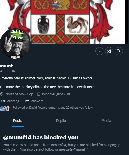 BREXIT_Dan's tweet image. Another commie #climatescam lying turd has blocked me #noanswers @mumf14