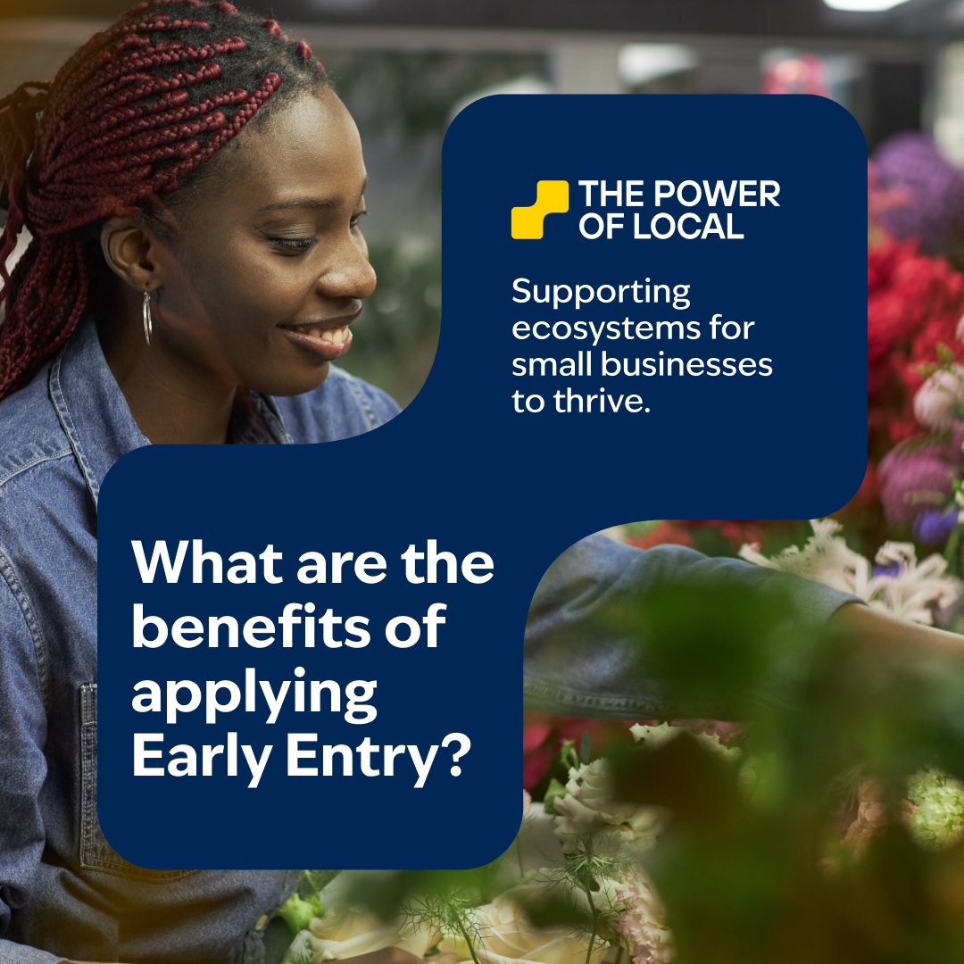 Changemakers's tweet photo. 🤔 What’s in it for you if you apply to #ThePowerofLocal Challenge by January 29, the Early Entry Deadline?
Spoiler: you get to take advantage of exclusive perks!
Apply today! https://t.co/PsOujFrcd1 https://t.co/KMuhSrqpwD