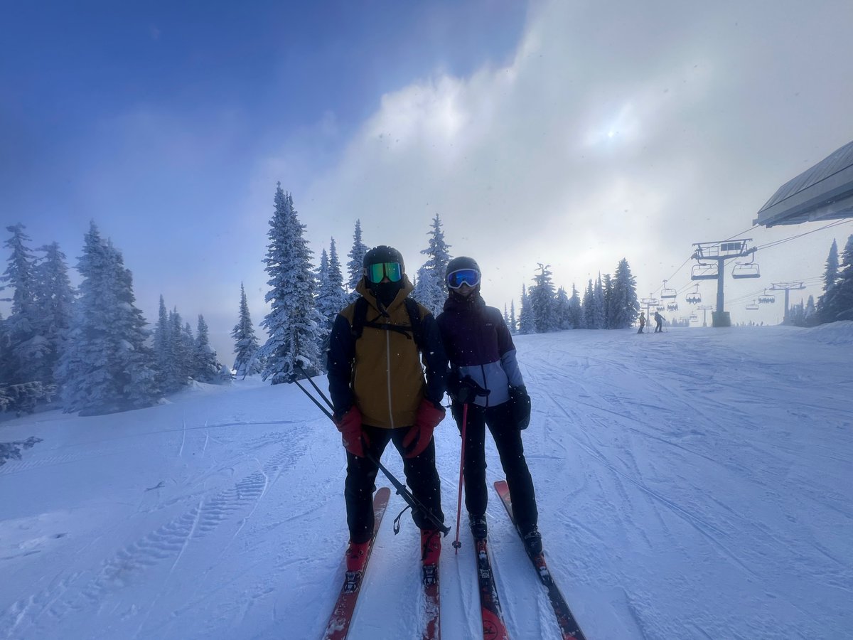 Back in the mountains!

First run at Big White was a success :)