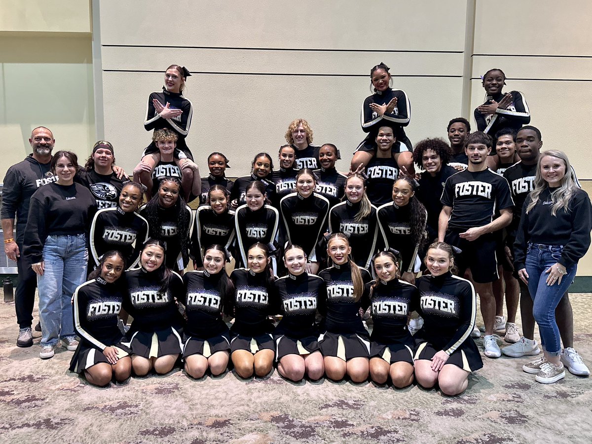FHSABC_TX's tweet photo. Good luck to our Foster cheerleaders competing at NCA Nationals this weekend in Dallas! #ptn #fostercheer #fosterfalcons #fosterhs https://t.co/r8IwikvVKO