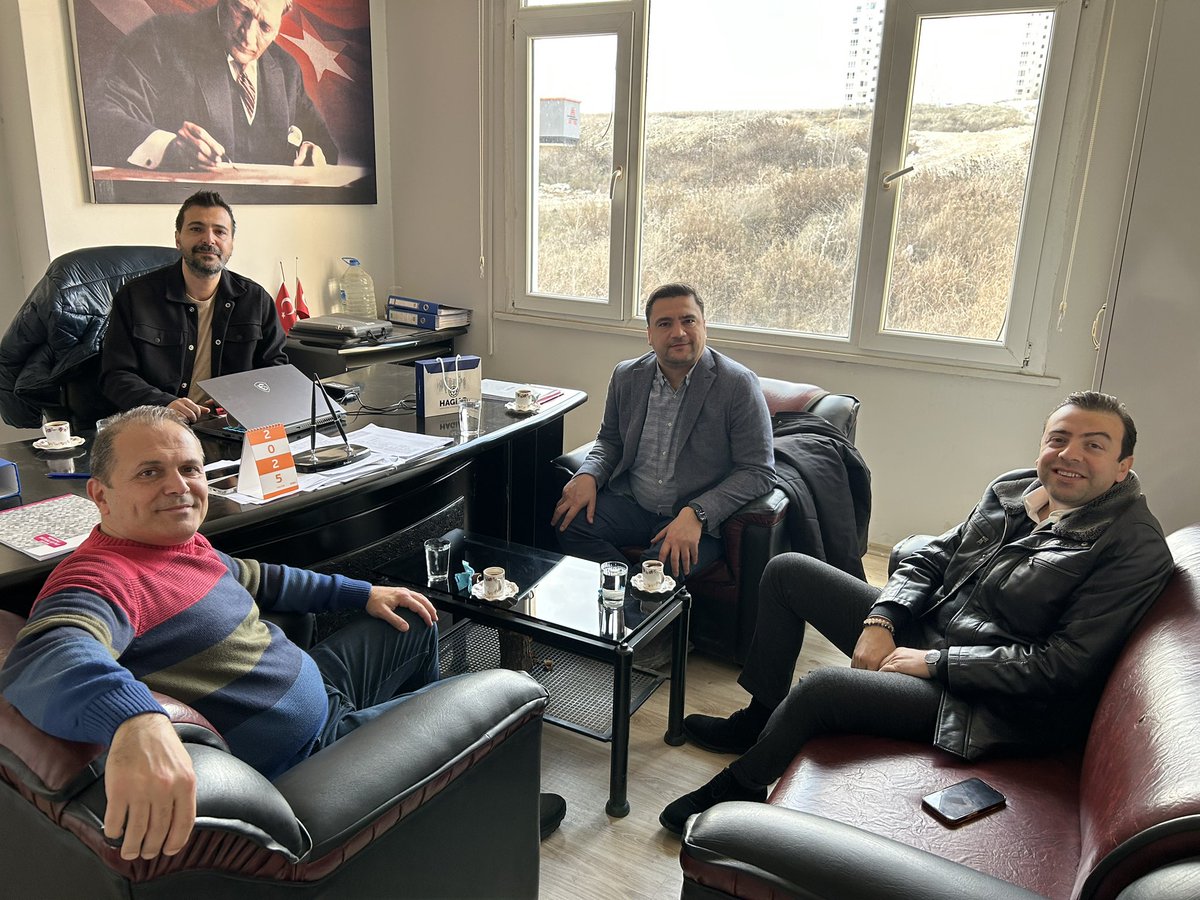 Mali müşavir üyemiz Tutku Yüksel’i ofisi de ziyaret ettik. #hagiad #hatay