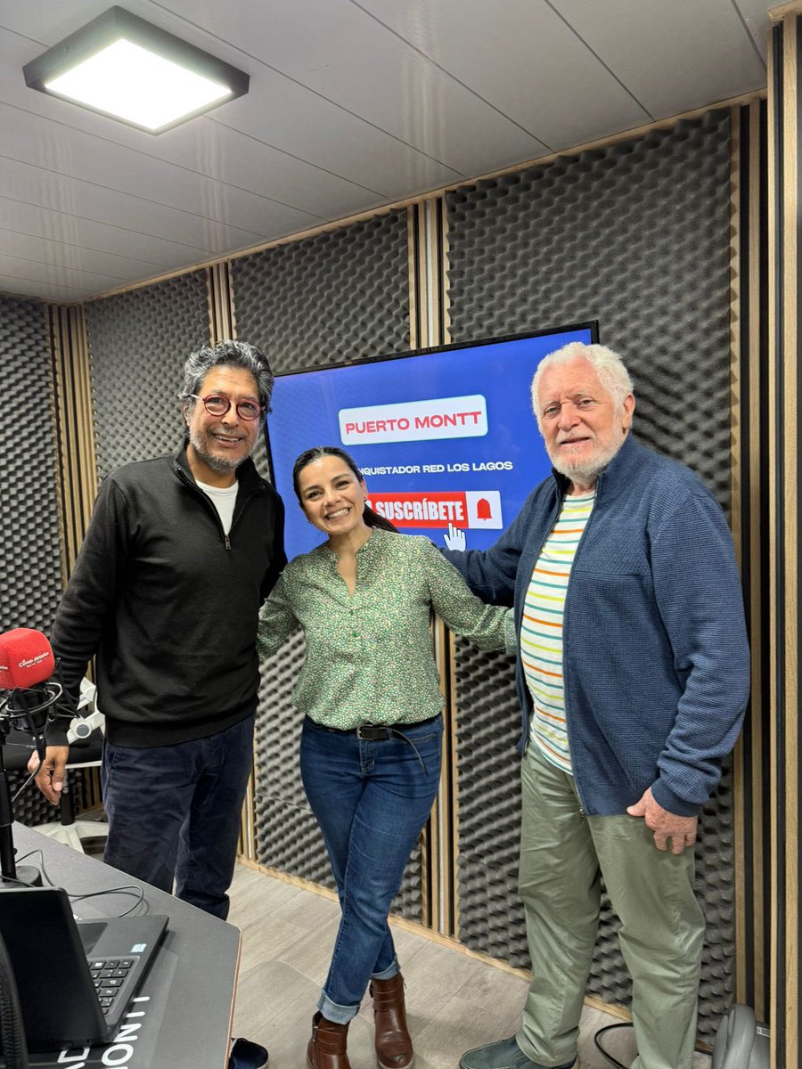 marale888's tweet photo. Hoy comenzamos con una excelente entrevista en el programa “Café Express” de la radio @elconquistadorfm de Puerto Montt. 

Gracias al Eduardo Ríos por invitar al profesor Michel Poulain y a nuestra @xime_hodge para hablar de las #ZonasAzules y su impacto en la #nuevaLongevidad https://t.co/VtvGj4AKIZ