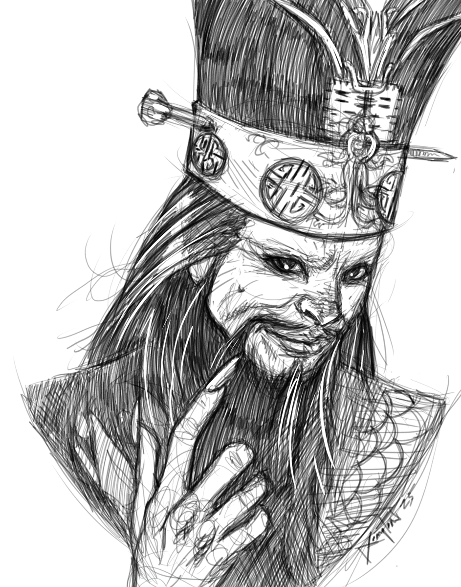 DarrenLCompton's tweet image. Shut up Mr. Burton! You were not put upon this world to &apos;get it&apos;!

#sketchingchallenge #artpost #digitalart #clipstudiopaint #LoPan #bigtroubleinlittlechina #art #sketch