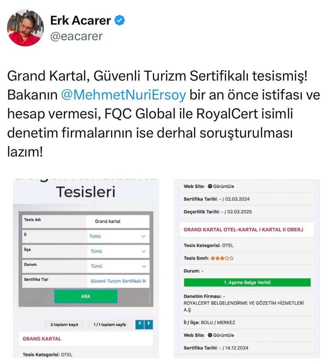 eacarerX's tweet photo. Aynen öyle! Buraya yeterlilik ruhsatı veren denetçi firma ‘bizim ilgimiz yok’ diye yalanlamıştı. Yalan söylediler! Yalan bir yana! Bu sahtekar ve parayla ruhsat veren denetçi firmaların parayla asansör ruhsatı verdiğini de ifade ettim. Asansör kazaları geliyor. Bu konu ve bu denetçi firmalara ait (RoyalCert ve FQC) şikayetleri de paylaşacağım! Asansör olmayan boşluğa bile kalite sertifikası vermişler!