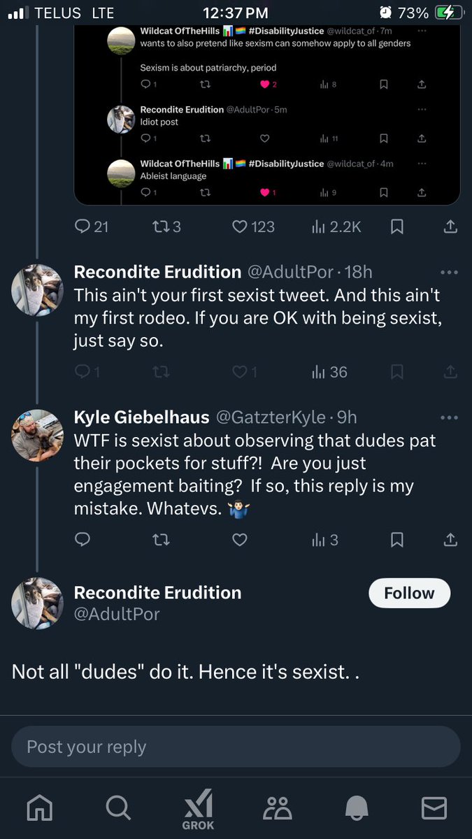 GatzterKyle's tweet photo. Lolz. This assclown blocks immediately after the tiniest pushback on his echo chamber ideas. I love deskchair warriors with zero spine. Hilarious!
@suchnerve https://t.co/KMNCYS1nek