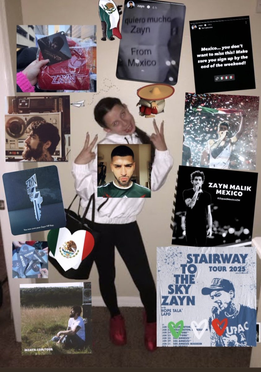 Crismtz_ahft's tweet photo. Zayn anuncia algo con las banderas de México... automáticamente Yo: https://t.co/NIT87eO3ON