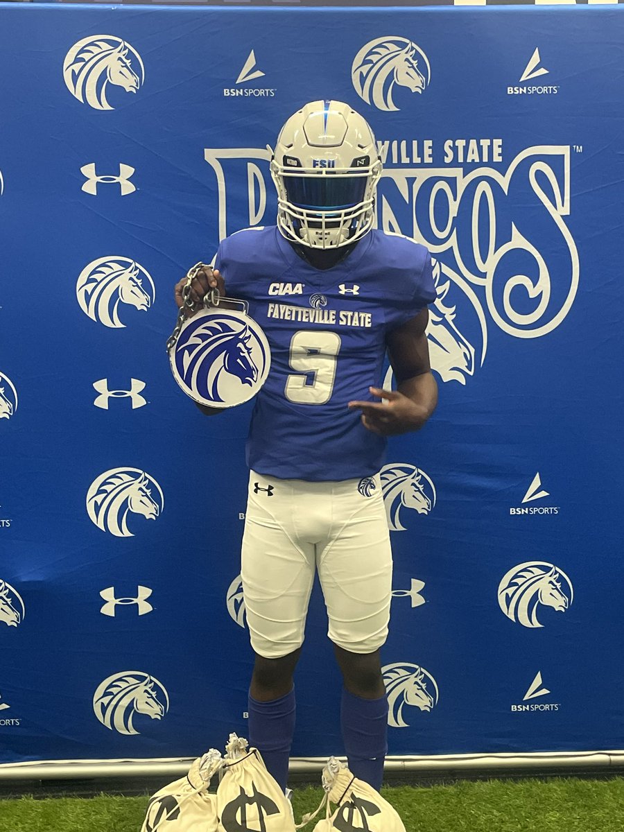 Chris McKinney (@chrismvkinney21) on Twitter photo Had a great visit today at Fayetteville State! Would like to Thank <a href="/Fsubroncos_fb/">Fayetteville State Football</a> and <a href="/CoachBunn_/">DJ Bunn</a> for the opportunity. Bronco Pridee!! 💙🤍
<a href="/RonnieMac626/">Ronnie McClary Jr.</a> <a href="/GoldsboroFball/">Goldsboro High School Football</a> <a href="/HBCUSports1/">HBCU Premier Sports & More</a> <a href="/imthebigErn/">James E Sherrill</a> Had a great visit today at Fayetteville State! Would like to Thank <a href="/Fsubroncos_fb/">Fayetteville State Football</a> and <a href="/CoachBunn_/">DJ Bunn</a> for the opportunity. Bronco Pridee!! 💙🤍
<a href="/RonnieMac626/">Ronnie McClary Jr.</a> <a href="/GoldsboroFball/">Goldsboro High School Football</a> <a href="/HBCUSports1/">HBCU Premier Sports & More</a> <a href="/imthebigErn/">James E Sherrill</a>