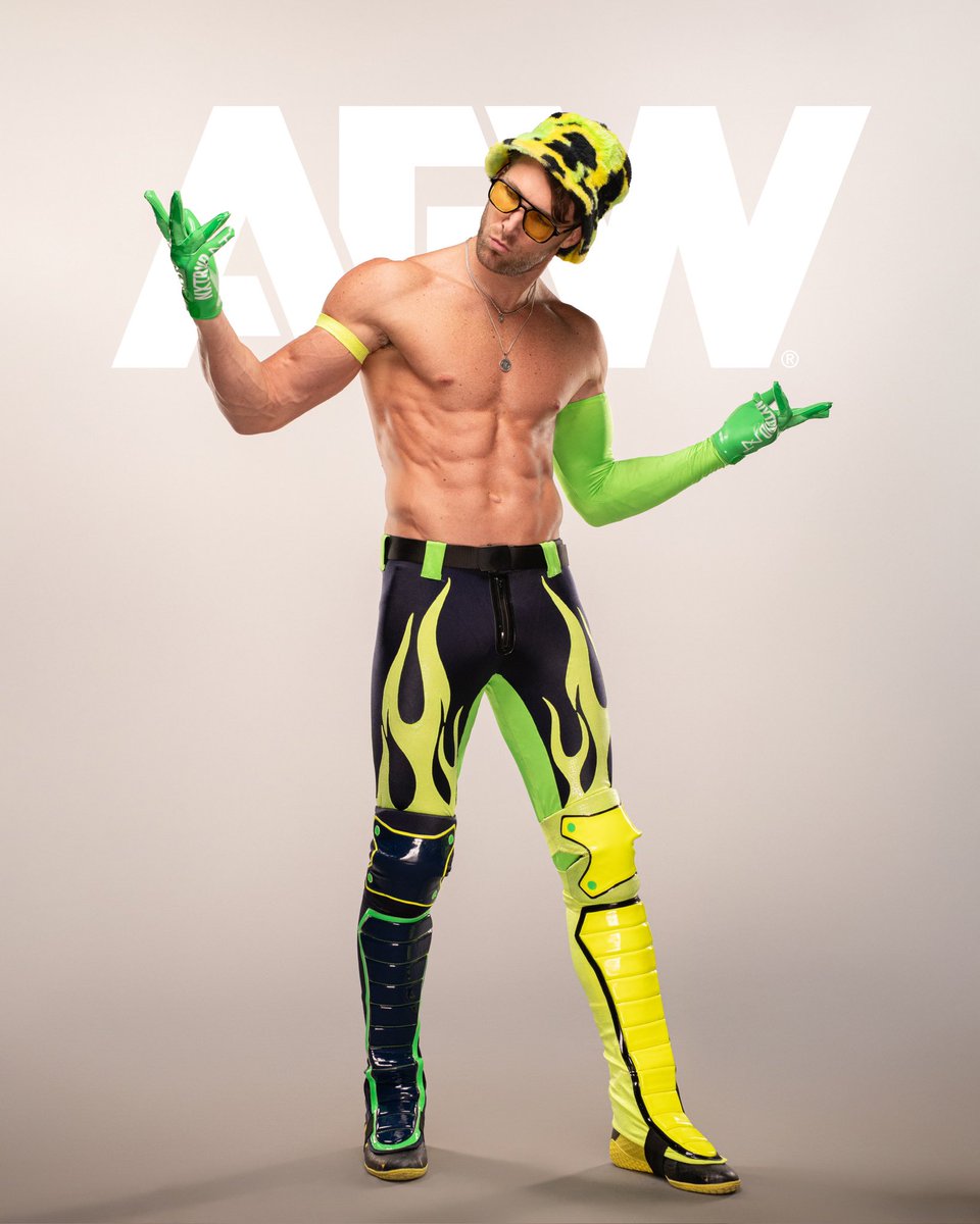 Angelico_AEW's tweet photo. Kneehab is almost complete. It’s time for @AEW and @ringofhonor to get its vibe back. https://t.co/2DDmISgWvh