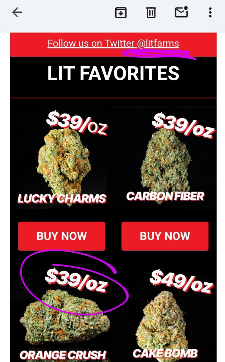 HIGHPointReview's tweet photo. #THCa is the way! LIT Farms 
🫠 39!? 

✅️ Farm Bill Compliant 
✅️ Fast Shipping via USPS
✅️ Genetics by World Known : LitFarms 

Unlimited uses Discount Code::
🔥 " Fresh5 "🔥
at checkout stacks with #free shipping!

#Hemp #Trees #CakePop https://t.co/kdlHjybz7U