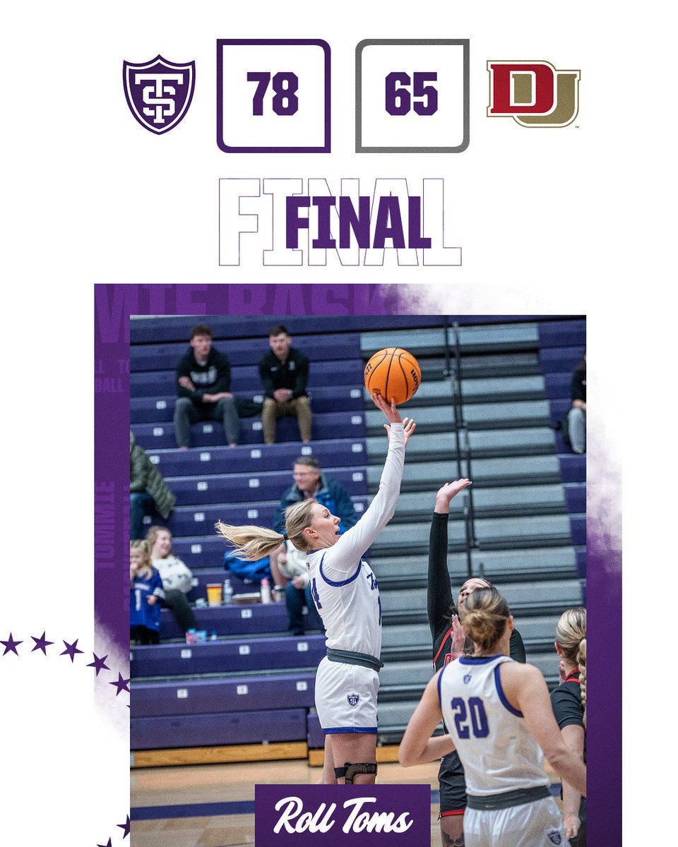 400 never looked so good!

Congrats to Ruth Sinn on winning her 400th career game with Tommie Basketball!

#RollToms #WeOverMe