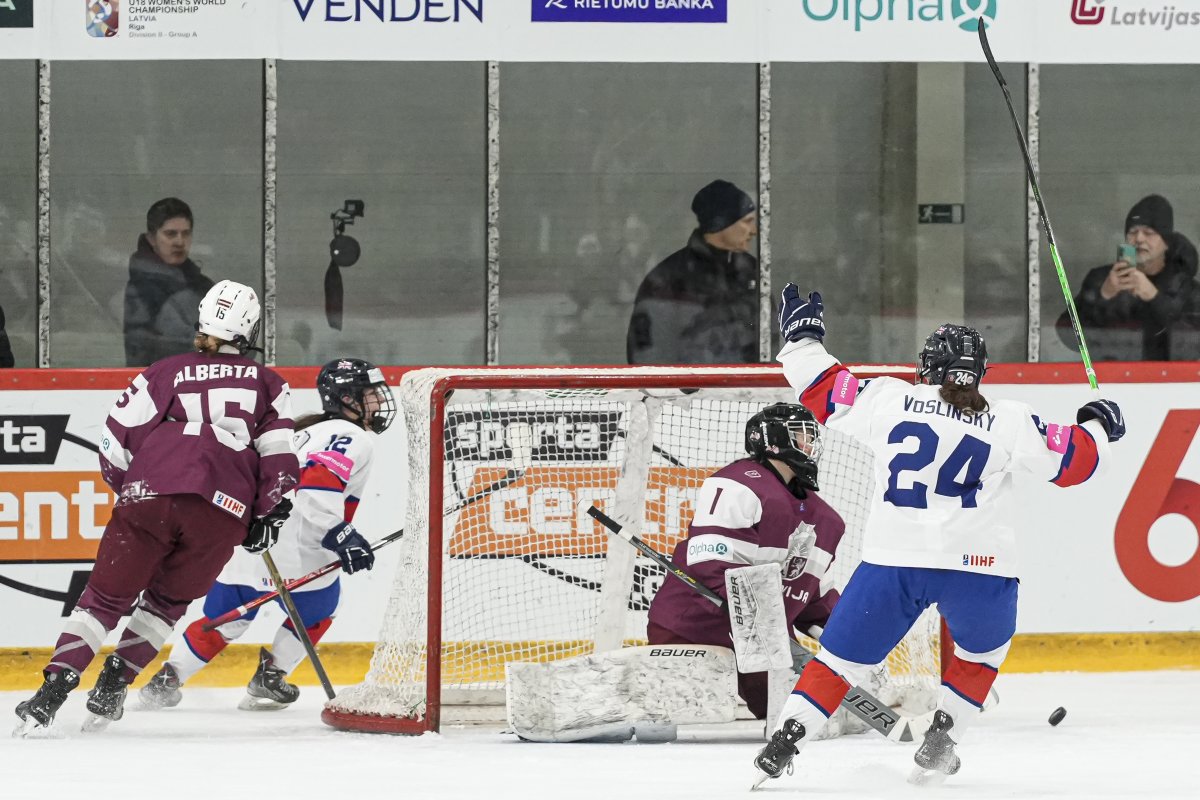 🇬🇧 WHAT A NIGHT! Great Britain win the gold medal and promotion to the Under-18 Women's Division I World Championship with a thrilling 3-2 victory over hosts Latvia in Riga.

ℹ️ Report and stats → tinyurl.com/bddd6ca7