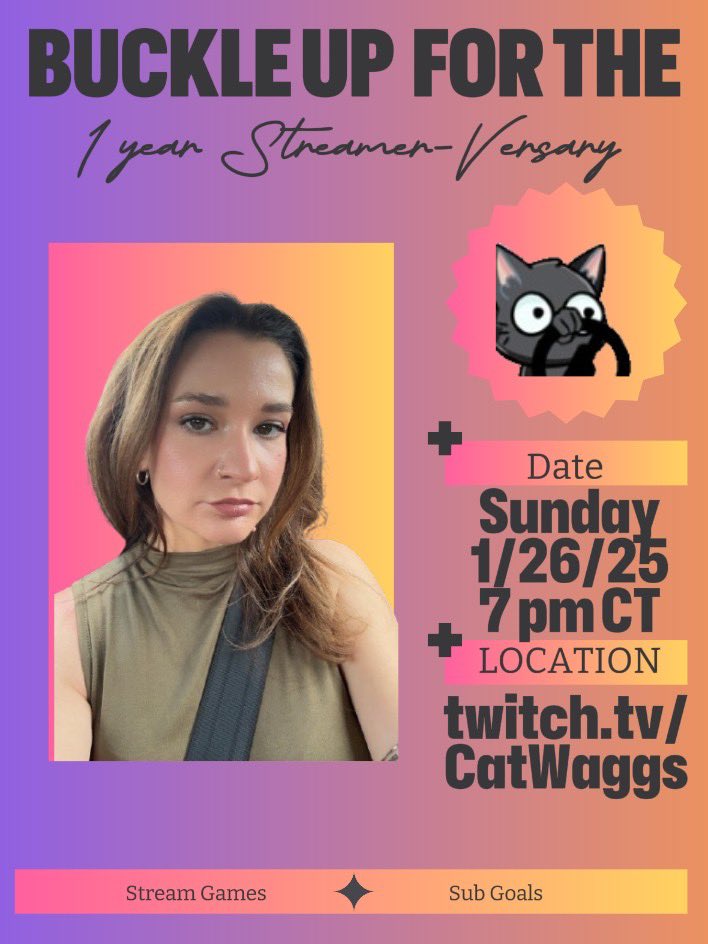 CatWaggs's tweet photo. Mark your calendars! https://t.co/EI0PdrOZmZ