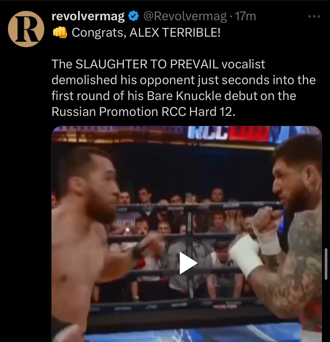 Not that anyone will see this, but I am fucking tired of all this positive talk about Alex Terrible from Slaughter to Prevail. Dude is a bigot, white supremacist, and you can find pictures of his Nazi tattoos all over the internet. Now more than ever, fuck that guy.