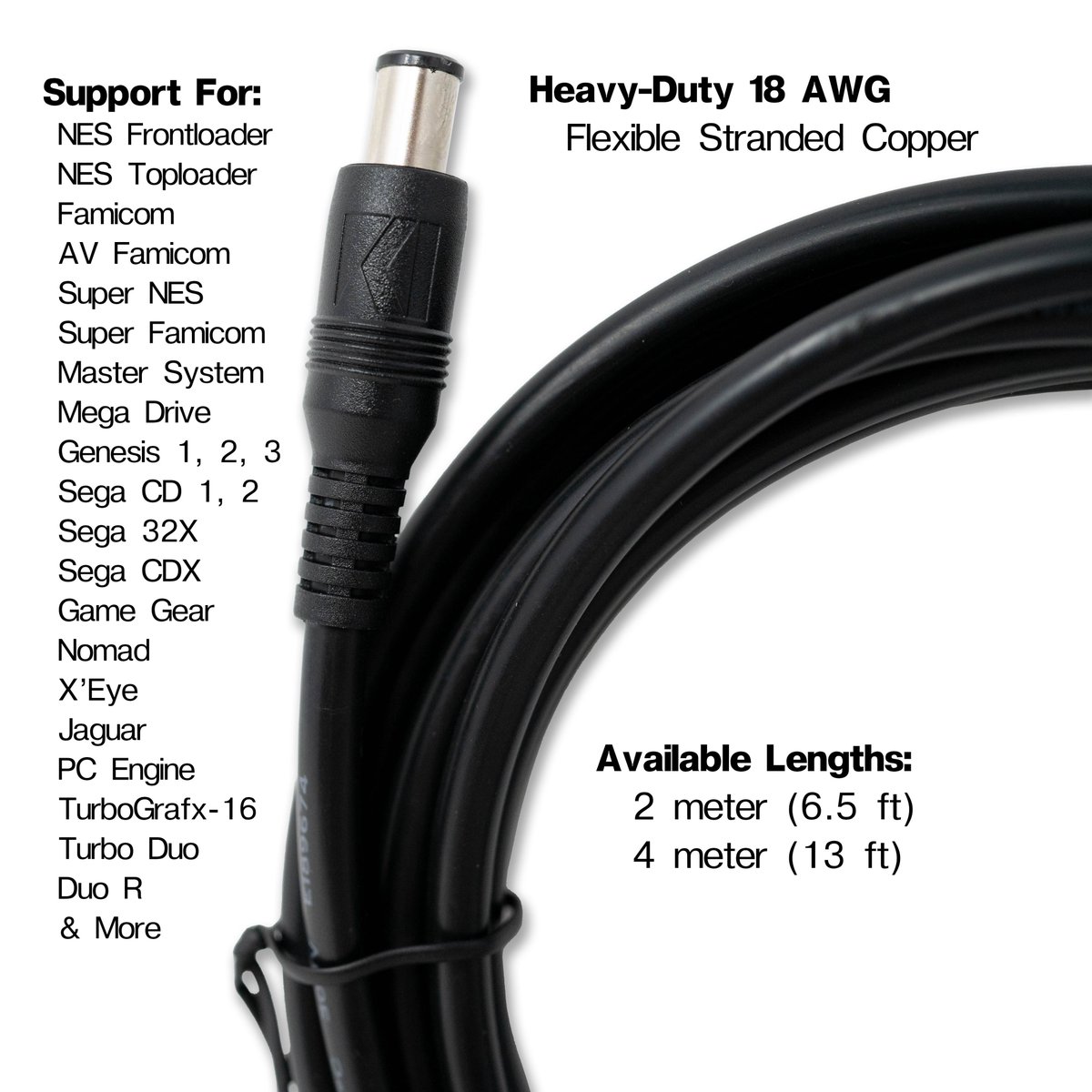 New product announcement!

There are incredible high-quality audio/video solutions for our retro consoles, but power has been sadly neglected. Not anymore.

Introducing the RetroTap -- retro gaming power system.

Wire up to 10 consoles to a single power distribution block!

/1