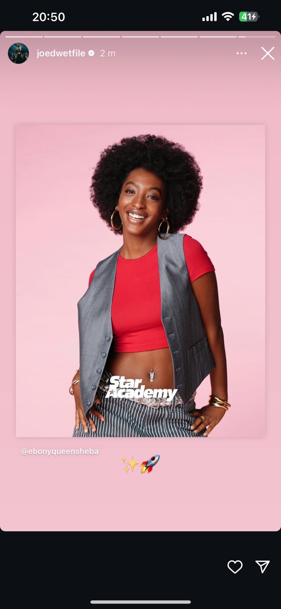 Joe king 👑 #StarAcademy2024 #staracacademylelive #EbonyGagnante #StarAcademyleLive