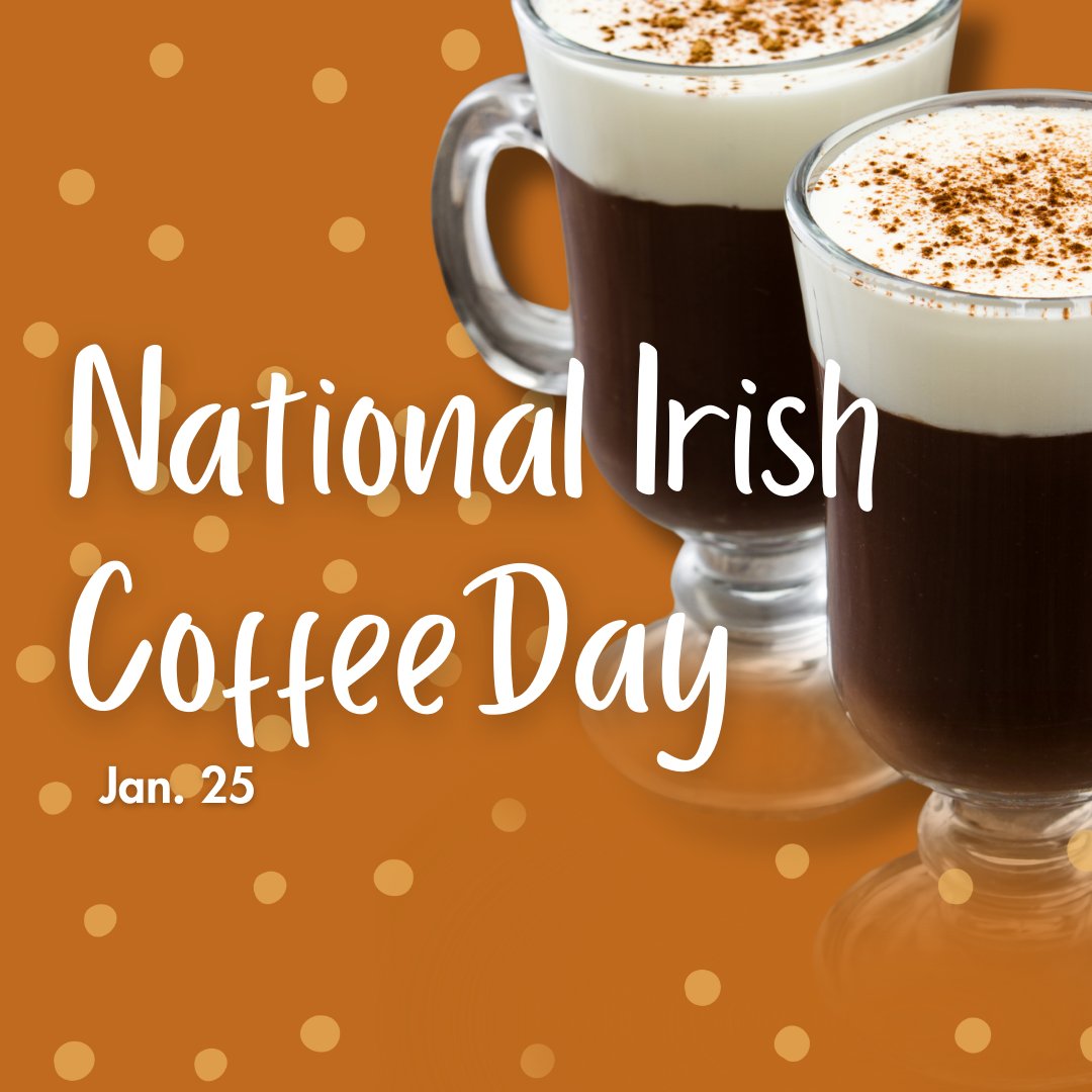 purogustocafe's tweet photo. ☕️ Celebrate National Irish Coffee Day with a brew-tiful deal! Enjoy 10% off our delicious Irish Coffees all day long. Warm and spirited—just the way we like it! 🥃

#PuroGustoCafe #DCFood #DMVFoodie #DCFoodies #cafe #coffee #cocktails #irishcoffee https://t.co/5LW2S1KHsU