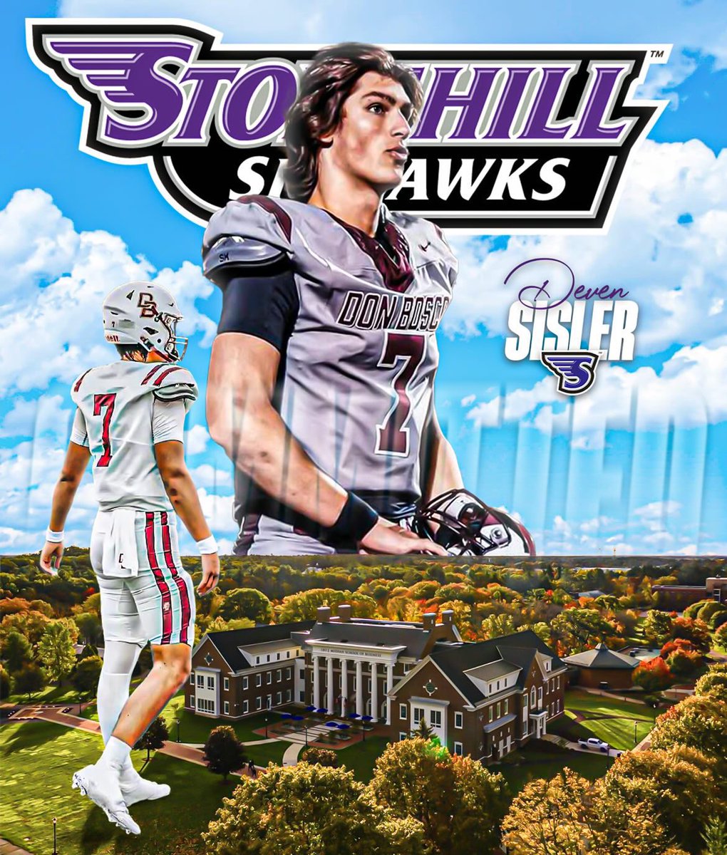 Committed to play Division 1 football <a href="/StonehillFB/">Stonehill Football #DIG</a>
